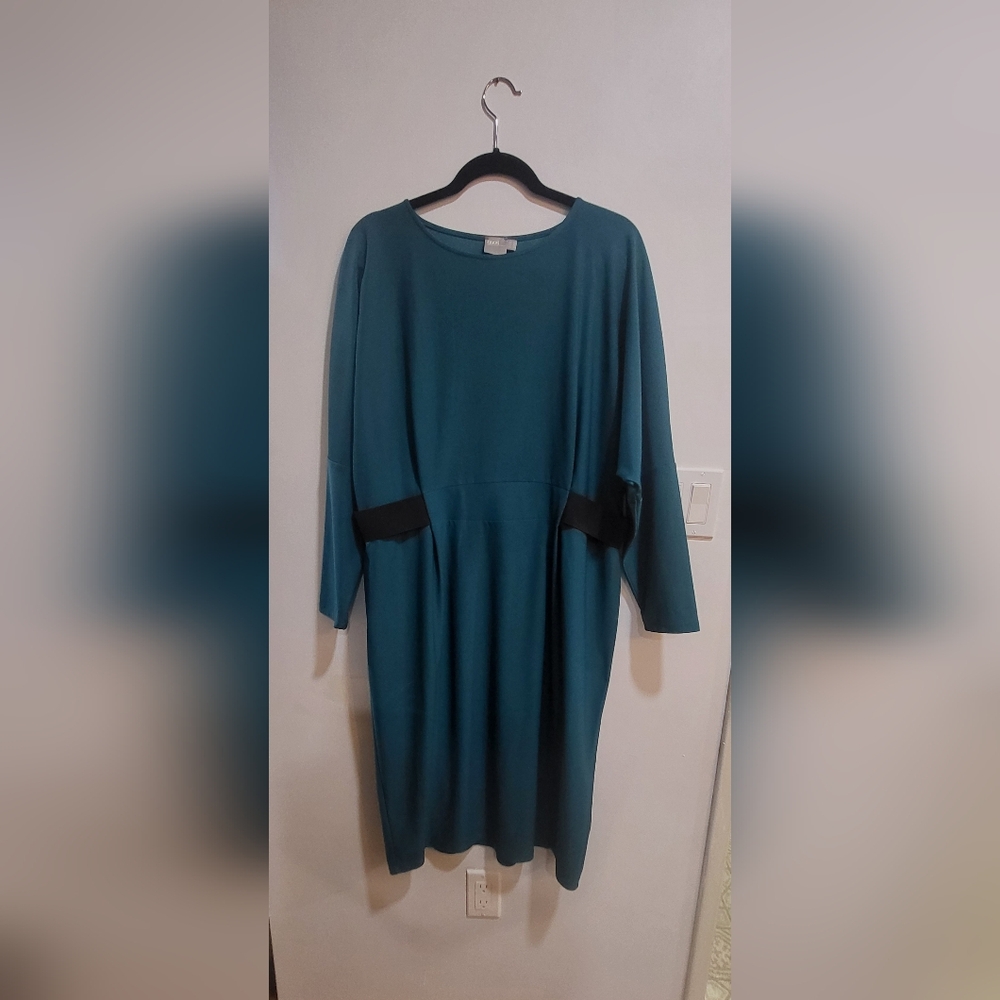 ASOS Teal Long Sleeve Dress
